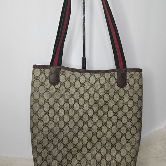 Gucci Monogram Sherry Tote - Picture 4 of 16